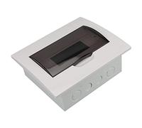 FTVOGUE Caja de Distribución de 10 Vías, PC y Material de Acero Inoxidable, Disyuntor con Unión Segura para Uso Eléctrico en Interiores