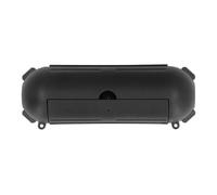 FTVOGUE Caja de Seguridad de Cable Al Aire Libre Impermeable con Pestillos Cerrables, Espaciosa Caja de Unión para Herramientas de Jardín de Cámaras de Seguridad, Cubierta Protectora de (Black)