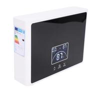 FTVOGUE Calentador de Agua sin Tanque Calentador de Agua Caliente Instantáneo Eléctrico de 3000 W Debajo del Fregadero con Control Táctil y (Enchufe europeo de 220 V y 3000 W.)