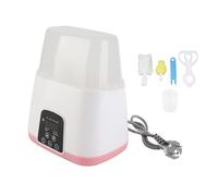 FTVOGUE Calentador Doble de Biberón 2 en 1 Calentador de Leche Rápida con Temperatura Constante de Descongelado Suave para Gemelos Múltiples Botellas (Enchufe de la UE 220V)