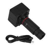 FTVOGUE Cámara de Microscopio Digital USB de 5.0MP, Sensor CMOS Industrial con Montaje de 0.91 Pulgadas, Compatible con para Inspección Microelectrónica de Joyas