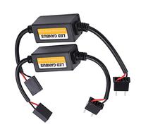 FTVOGUE Cancelador de Errores, Decodificador LED Antiparpadeo de 2 Piezas con Enchufe H7 para Eliminar Códigos de Error en el Tablero del Automóvil