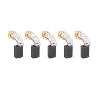 FTVOGUE Cepillos de Carbón para Motor, Cepillos de Motor Eléctrico de Cobre, 6x10x15 Mm, Piezas de Repuesto para Taladro Manual, Amoladora Angular, Secador de Pelo, Mezclador, Máquina Cortadora,