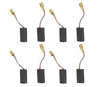 FTVOGUE Cepillos de Motor de Carbono de 20 Piezas, Cepillo de Repuesto de Cobre, Alto Rendimiento para Taladro Manual Eléctrico, Amoladora Angular y Mezcladora