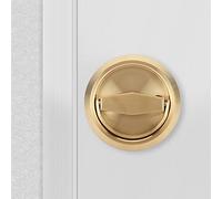 FTVOGUE Cerradizo de la Puerta de Acero Inoxidable con Recubrimiento Antirripible de Acero Inoxidable con, para Armarios y Tatami, Larga Vida útil para Puertas de (bronce) (GOLD)