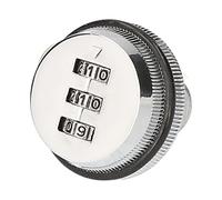 FTVOGUE Cerradura de Combinación de 3 Dígitos, Cerradura de Cajón de Aleación de Zinc con Diseño sin Llave, 1000 Combinaciones, Ideal para Gabinetes y Cajones