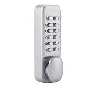FTVOGUE Cerradura de Gabinete con Combinación de 1 a 11 Dígitos Cerradura de Puerta Codificada con Contraseña de Aleación de Zinc con Paquete de Tornillos y Manual en Inglés para Puertas