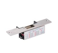 FTVOGUE Cerradura de Puerta Eléctrica de Alta Resistencia, Control de Acceso Ajustable de Acero Inoxidable de 12V para Seguridad del Hogar y la Oficina