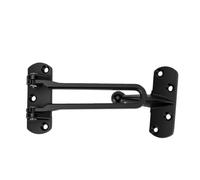 FTVOGUE Cerradura de Seguridad Antirrobo para Puerta, Pestillo de Aleación de Zinc con Posicionamiento de Bola de Acero para Oficinas Hoteles Hogar (BLACK)