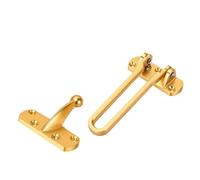 FTVOGUE Cerradura de Seguridad Antirrobo para Puerta, Pestillo de Aleación de Zinc con Posicionamiento de Bola de Acero para Oficinas Hoteles Hogar (GOLD)