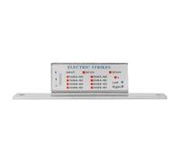 FTVOGUE Cerradura Eléctrica de 44mm de Ancho, Cerradura de Puerta de Control de Acceso de Acero Inoxidable con Instalación Oculta para Entrada de Edificio de Oficinas