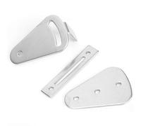 FTVOGUE Cerradura para Puerta Corredera, Herrajes para Puerta de Granero de Acero Inoxidable con Fácil Instalación para Múltiples Aplicaciones