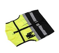 FTVOGUE Chaleco Reflectante de Seguridad, Chaleco Ajustable de Tela de Punto por Urdimbre, Alta Visibilidad para Hombres y Mujeres, Construcción de Trabajo (XL)
