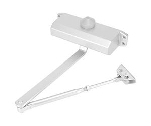 FTVOGUE Cierrapuertas con Amortiguador Hidráulico, Ajustable y Automático, Posicionamiento de 180 Grados para la Mayoría de los Tipos de Puertas de Menos de 143 Libras (062 carga de 85KG)