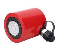 FTVOGUE Cilindro Hidráulico 20T, Acero Cromado con Retorno Automático de Aceite, Interfaz ZG3 de 8 Pulgadas para Tareas Automotrices y de Elevación Pesada