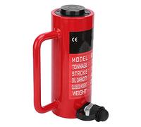 FTVOGUE Cilindro Hidráulico, Salida 20T, Herramienta Hidráulica de Acero Rojo Duradera para Uso Industrial