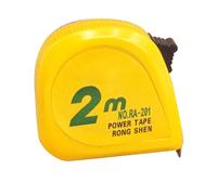 FTVOGUE Cinta Métrica Cuadrada Compacta de 5x5x2 Cm, No Enrollable, Cinta de Bolsillo con Unidades Métricas Imperiales para la Renovación de Muebles de Obra (o)