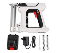 FTVOGUE Clavadora Brad Inalámbrica 2 en 1, Pistola de Clavos Brad Eléctrica Alimentada por Batería de 4,0 Ah con de Seguridad Dual para Carpintería de Renovación del Hogar