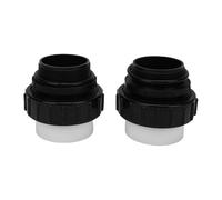 FTVOGUE Conector de Bomba de Natación, 2 Unidades de Uniones de Alta Temperatura para Bombas de Piscina de PVC de 2 Pulgadas, Fácil Instalación y Compatibilidad Universal para Uso en Spa y Piscina