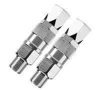 FTVOGUE Conector de Pulverizador de Alta Presión sin Aire, Junta de Manguera Giratoria de 360° de 1/4 de Pulgada para Proyectos de Pintura Eficientes