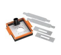 FTVOGUE Conector de Trineo para Enrutador de Riel Lineal, Cubierta Antipolvo para Riel de 20 Mm
