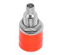 FTVOGUE Conector Tipo Banana 20PCS 4 Mm Panel Banana Jack Adaptador Hembra de Cobre ABS y Cobre 30 V CA A 60 V CC 24 A para Cableado de Montaje en Panel de Equipos Electrónicos (Rojo)