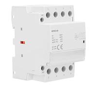 FTVOGUE Contactor Modular de 4 Polos, Contactos 4NO GYHC-63 | Módulo de Control de Circuito Industrial, Clasificación de 63 A, Conjunto de Soldadura de Bobina, Para Plataformas de