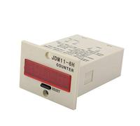 FTVOGUE Contador Electrónico de 6 Dígitos, Alta Velocidad AC220V DC24V con Memoria de Fallo de Energía 10 Años, Reinicio Manual para Conteo Industrial (DC12V)