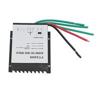 FTVOGUE Controlador de Carga Eólica de 600 W, Carcasa de Aleación de Aluminio con Protección Impermeable para Sistemas de Generadores Eólicos de 12 V y 24 V