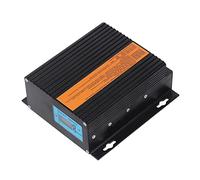 FTVOGUE Controlador de Carga Híbrido Solar Eólico Regulador de Carga MPPT de Aleación de Aluminio 12 V 100 W PV 200 W Energía Eólica para Eólico Solar Fuera de la Red RV Granja Marina (300W)