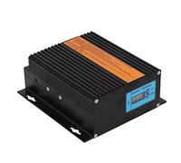 FTVOGUE Controlador de Carga Híbrido Solar Eólico Regulador de Carga MPPT de Aleación de Aluminio 12 V 100 W PV 200 W Energía Eólica para Eólico Solar Fuera de la Red RV Granja Marina (200W)