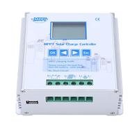 FTVOGUE Controlador de Carga Solar Automático Controlador de Carga MPPT de 20 A Universal 12 V 24 V con 4 Modos de Trabajo para de Batería de Panel Solar en Uso Fuera de la Red Marina RV