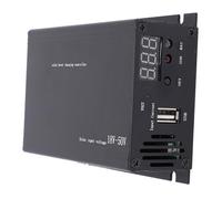 FTVOGUE Controlador de Carga Solar Boost, Regulador Eficiente de Panel Solar MPPT para Vehículos Eléctricos y, Entrada de 18 V-50 V con 85%-95% de Eficiencia, Diseño de Aluminio Portátil