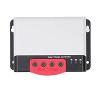 FTVOGUE Controlador de Carga Solar, Controlador de Carga MPPT de Aleación de Aluminio 20A 12V 24V con Soporte LCD Bluetooth, Regulador de Solar Automático para Uso de Paneles Solares de Vehículos