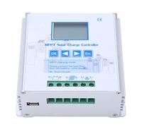 FTVOGUE Controlador de Carga Solar MPPT, Regulador de Panel Solar Completamente Automático 30 A para Sistemas de 24 V 48 V, Mayor Utilización de Energía, Mayor Corriente de Carga, para Usuarios de