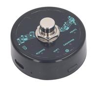 FTVOGUE Controlador de Pie BT MIDI, Controlador MIDI USB ABS con BT 5.1 y Conexión Directa USB, Batería Recargable Incorporada, para IOS OS X Músicos Efectos de Guitarra Control DAW