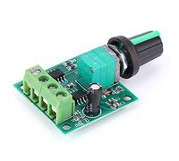 FTVOGUE Controlador de Velocidad del Motor de CC, Regulador de Motor PWM Ajustable con Fusible de Recuperación Automática, 1,8 a 15 V CC para Proyectos de Robótica y Pasatiempos de Bricolaje