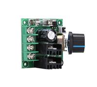 FTVOGUE Controlador de Velocidad del Motor PWM, Controlador de Velocidad Variable de Alta Potencia sin Paso, para Producción Industrial, 9V-50V 10A