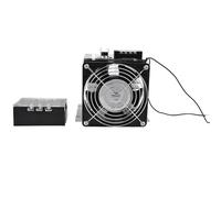 FTVOGUE Controlador de Voltaje SCR Transformador Regulador Eléctrico de Estado Sólido Trifásico con Radiador Pantalla LED 380V 45 a 65Hz Control Automático Manual para Equipos Industriales