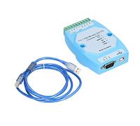 FTVOGUE Convertidor Aislado del Módulo de Puerto Serie USB, ABS FT232 6 en 1 RS232 RS422 TTL, Aislamiento de 1 KV de 1200 BPS a 115,2 Kbps para Ingenieros de Control Industrial de Depuración de PLC