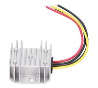 FTVOGUE Convertidor CC CC Regulador de Voltaje de 24 V A 12 V Transformador Reductor de Aluminio Fundido A Presión de 10 A 120 W con Disipador de Calor Encapsulado de Silicona IP68 para Tiras LED