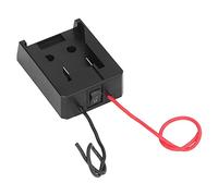 FTVOGUE Convertidor de Adaptador de Batería con Interruptor Conector de Alimentación de Base de Batería 14AWG 14,4 V a 60 V Cable de Silicona de 20 Cm Fuente de Alimentación de Bricolaje para (#2)