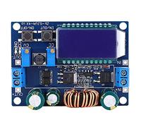 FTVOGUE Convertidor de Potencia CC a CC Módulo Regulador de Voltaje Reductor Ajustable Pantalla LCD 4A Protección de Entrada Inversa para Proyectos Electrónicos de Fuente de Alimentación de Bricolaje