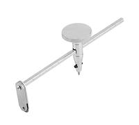 FTVOGUE Cortador de Círculos, Herramienta de Perforación para Placas de Yeso, Diámetro Máximo de 400 Mm con de Perilla Redonda para Muescas en Placas de Yeso y Corte de Paneles de