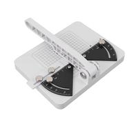 FTVOGUE Cortador de Inglete, Estación de Corte de ángulo Ajustable de 0 a 45 Grados con Transportador y Perilla de Metal para Bloqueo Seguro para Construcción de Plástico y Madera