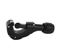 FTVOGUE Cortador de Tubos, Cortador Ergonómico de Aleación de Aluminio Negro con Giratorio, Operación con una Sola Mano para Tubos de Cobre, Aluminio y Acero Inoxidable, de 3 Mm a 35 Mm