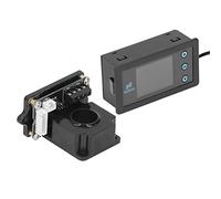 FTVOGUE Coulombmeter Medidor de Corriente Voltímetro Pantalla LCD Sensor Hall ABS PCB 0.01 a 500V 0 a 1000A Capacidad de Energía Monitor de Temperatura para Batería Solar RV Usuarios Marinos (200A)