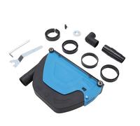 FTVOGUE Cubierta Antipolvo para Amoladora Angular, Colector de Cubierta Antipolvo de Corte con Profundidad Ajustable para Tipo 180 a 230