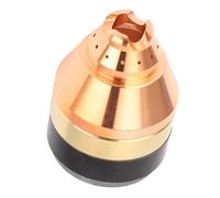 FTVOGUE Cubierta de Boquilla Cortadora de para Antorcha P80, Cabezal de Metal con Orificios de Enfriamiento para un Corte Eficiente, Compatible con Electrodo CuCrZr para Láminas de Metal Medianas a