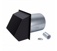 FTVOGUE Cubierta de Ventilación para Secador de Pared con Amortiguador, 8